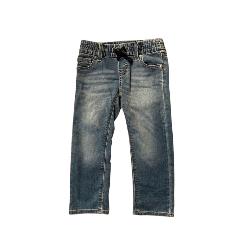 Denizen from Levi's Boys Pull On Straight Leg Classic Blue Denim Jeans